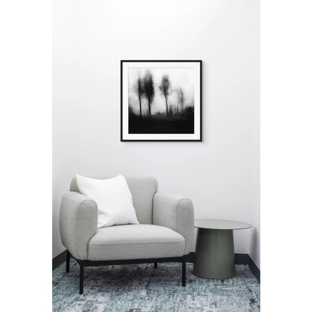 Blurred Landscape No. 1 is an original black and white photograph from a contemplative series exploring atmosphere,...
