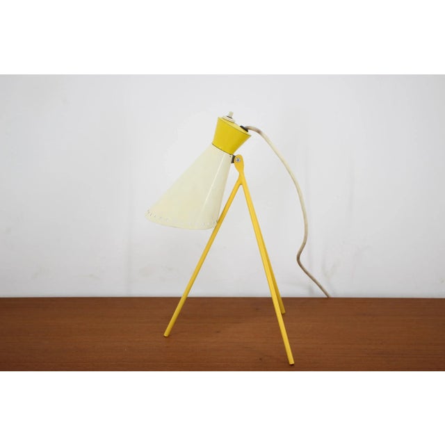 1950s Mid-Century Table Lamp by Josef Hurka for Napako, 1954 For Sale - Image 5 of 9