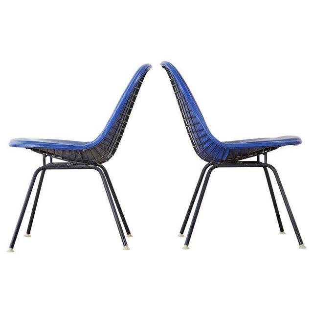 Vintage Eames for Miller Mkx Wire Mesh Chairs For Sale - Image 13 of 13