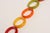 1930s Art Deco Multi-Color Bakelite Napkin Rings - Set of Six For Sale - Image 11 of 16