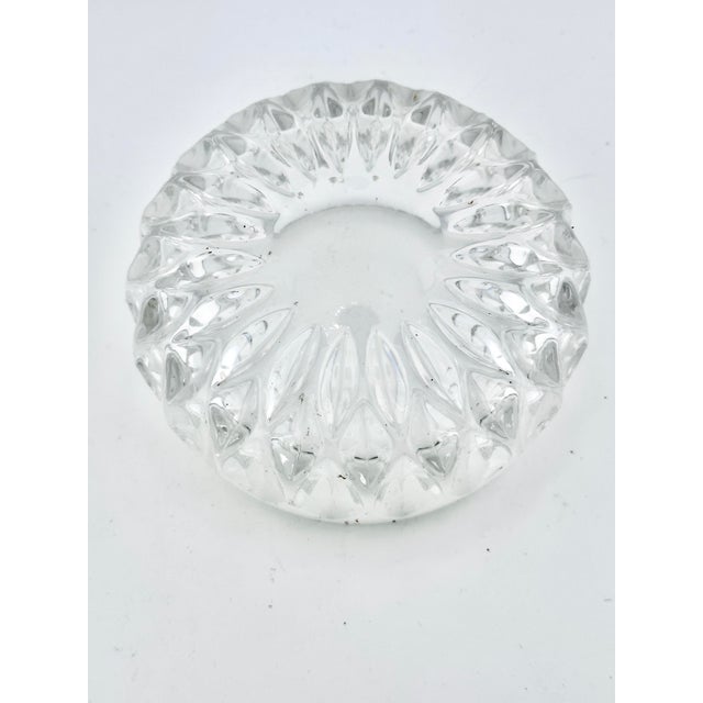 Late 20th Century Vintage Cut Crystal Lidded Candy Dish For Sale - Image 5 of 5