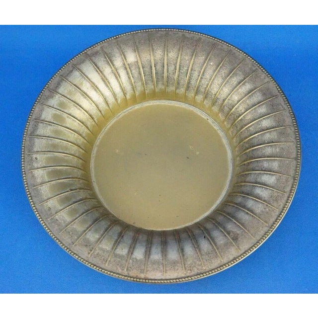 Vintage Silver-Plated Brass Bon Bon Bowl by Josef Hoffmann, 1920s For Sale - Image 9 of 18