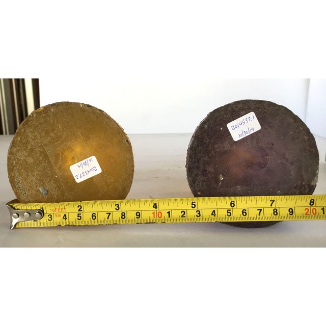 Vintage Art Deco Resin Candlestick Holders For Sale - Image 9 of 9