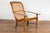Antique Lounge Chair with Curved Seat & Extended Back For Sale - Image 12 of 12