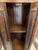 1990s Rare Rick Brunner Live-Edge Walnut Curio Cabinet For Sale - Image 10 of 17