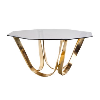 Brass Coffee Table by Roger Sprunger for Dunbar, 1970s For Sale