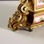 Brown Triptych Clock in Gilded Bronze and Porcelain For Sale - Image 8 of 16