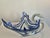 Blue Murano Style Glass Swan Bowl For Sale - Image 8 of 9