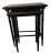 1950s MCM Nesting Tables Chinoiserie Lacquered Mosaic Faux Bamboo Legs Asian Vintage For Sale