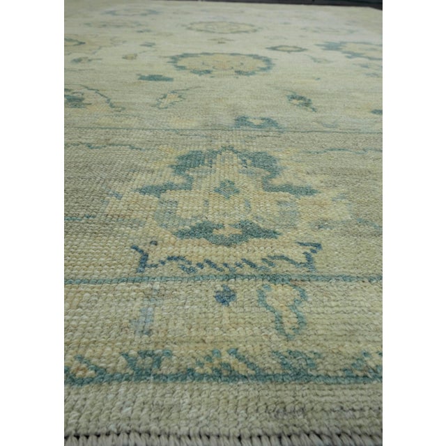 Early 21st Century Turkish Oushak Rug 9'1" x 11'9" #18557 For Sale - Image 5 of 8