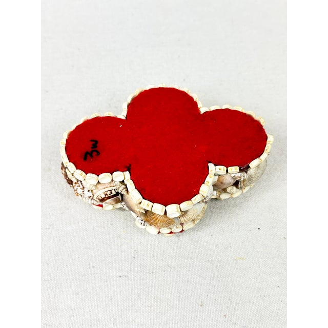 Vintage Seashell Jewelry Box For Sale - Image 9 of 9