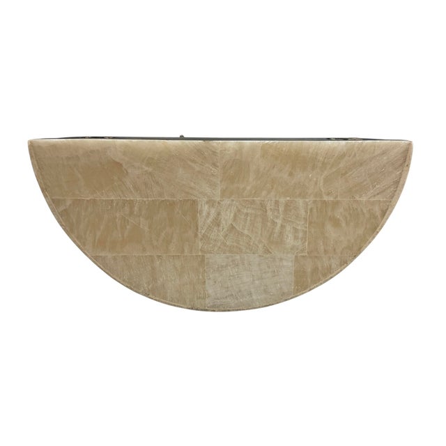 Pr/Maitland Smith Silver Conch Shell Wall Shelves For Sale In Miami - Image 6 of 8