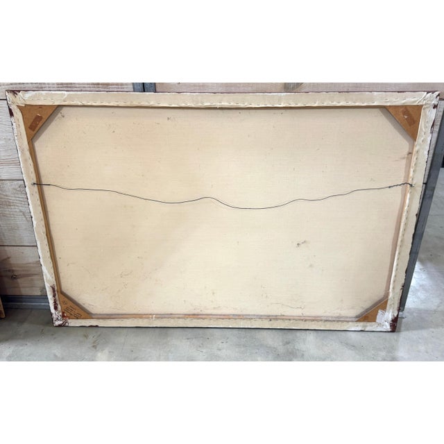 Len Agrella, “Cowboy at Sunset” Monumental Western Oil Painting For Sale - Image 10 of 10