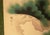 Large 1950s Japanese or Chinoiserie Style Painted Silk Screen For Sale - Image 13 of 17