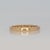 Diamond Band Minimalist Design: Solid 14k Gold – Round Diamond Fine Jewelry, Size 6.75 For Sale - Image 9 of 9