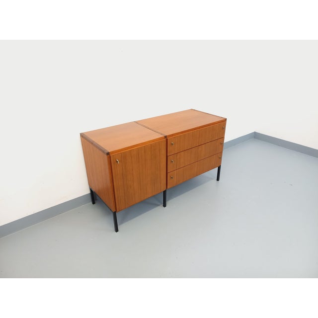 Vintage Sideboard by Guariche Mortier Motte for Arp Minvielle, 1960s For Sale - Image 12 of 18