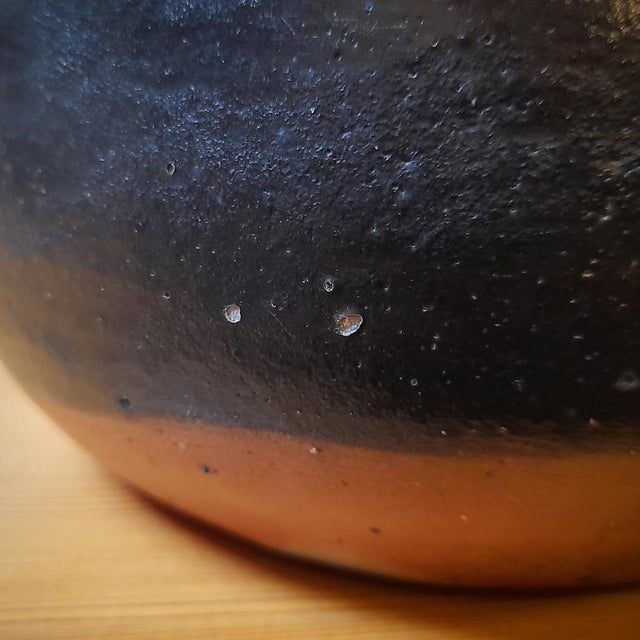 1950s Pyrite Stoneware Pitcher by Yves Mohy, La Borne, France, 1950s For Sale - Image 5 of 18