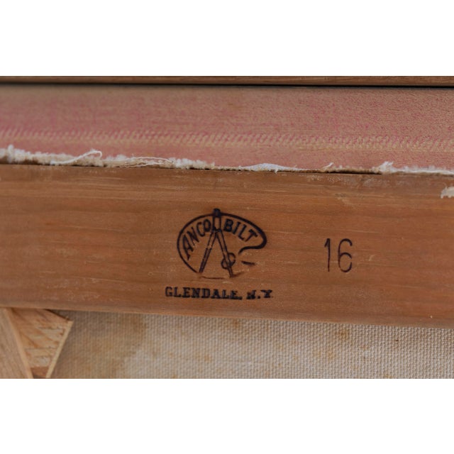 American Regionalist Landscape Painting by Very Talented Mystery Artist For Sale - Image 9 of 10