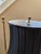 Vintage Brass Single Arm Deco Floor Lamp For Sale - Image 4 of 16