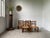 1940s Low Fireplace Chairs in style of Charles Dudouyt, 1940s, Set of 4 For Sale - Image 5 of 13