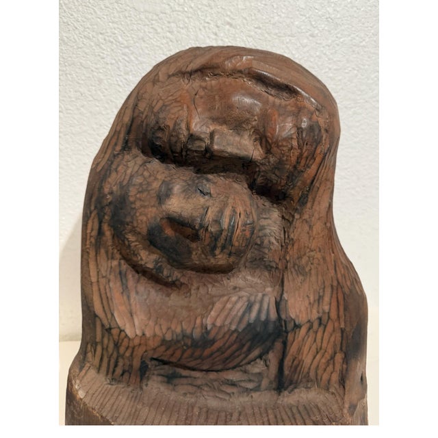 Abstract Expressionism Chaïm Goldberg, Rare Chaim Goldberg Kaszmirez Polish Modernist Memorial Sculpture Spertus Museum, c.1940's For Sale - Image 3 of 18