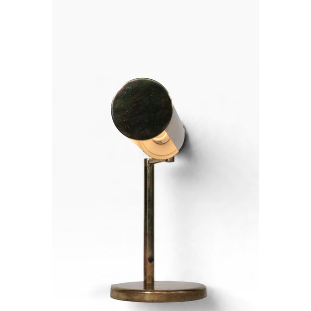 Mid 20th Century Mid 20th Century Mid Century Modern Brass Flex Arm Desk Lamp by Walter Von Nessen For Sale - Image 5 of 18