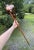 Rare Mid 20th Century Modern Italian Dovetail Wooden Hanger W/ Pole Fratelli Reguitti For Sale - Image 17 of 18