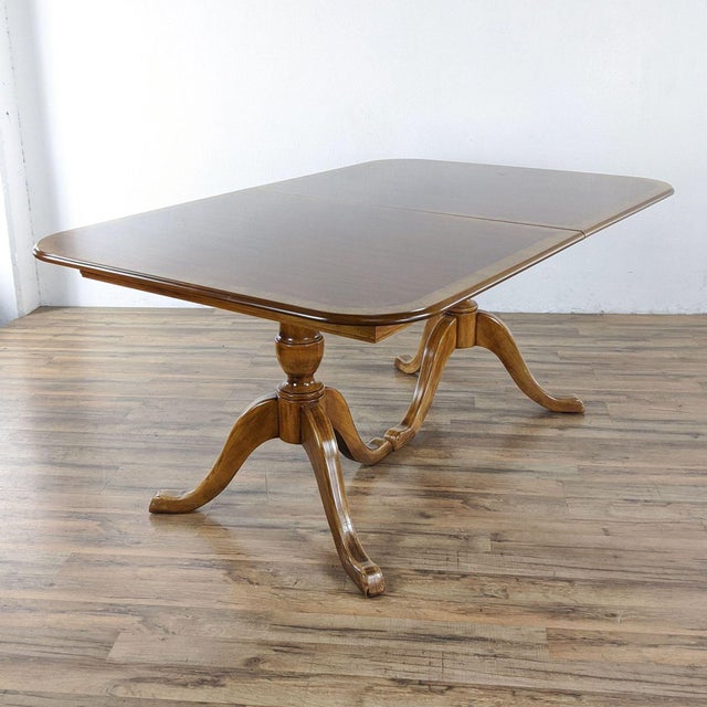 Thomasville Queen Anne Style Dining Set 7 Pieces Chairish