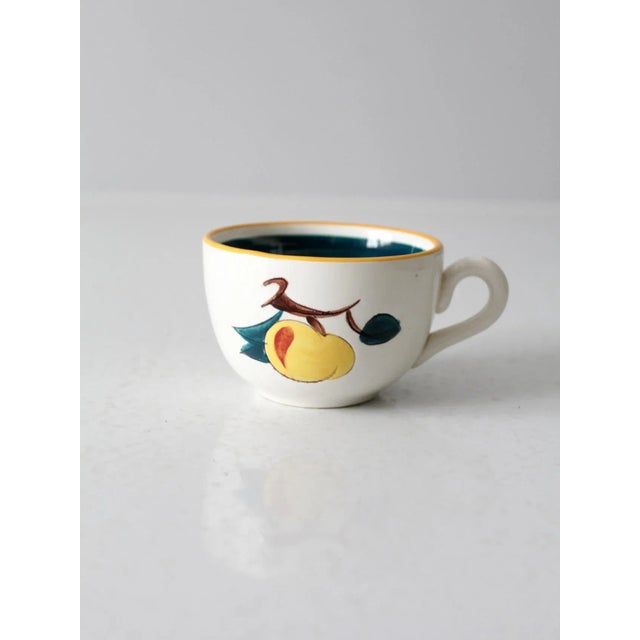 1940s Vintage Stangl Pottery Mug For Sale - Image 5 of 11