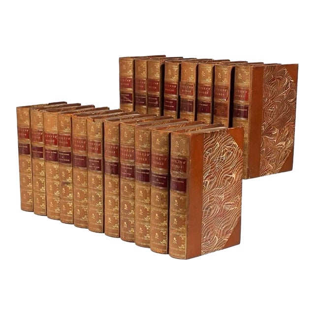 Charles Dickens, Works — 20-Volume Victorian Edition, Nathan Simon, New York, Circa 1900 For Sale