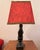 1950s Mid-Century Modern 1950s Ceramic Rearing Stallion Lamp With Original Pinch-Pleat Shade For Sale - Image 5 of 7
