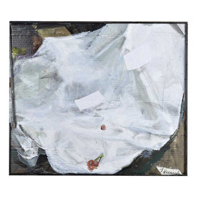 Imants Vecozols, Something Covered, 2025, Cardboard, Acrylic For Sale