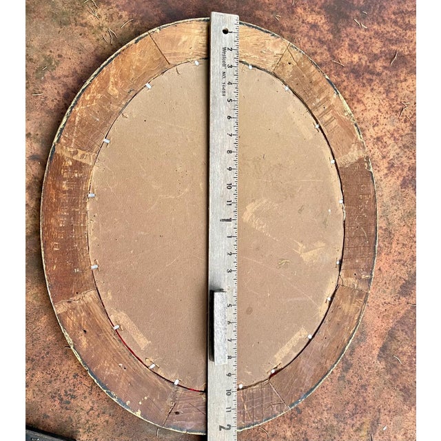 Antique American Flag Bunting Period Gold Frame, 19th Century For Sale In Philadelphia - Image 6 of 6