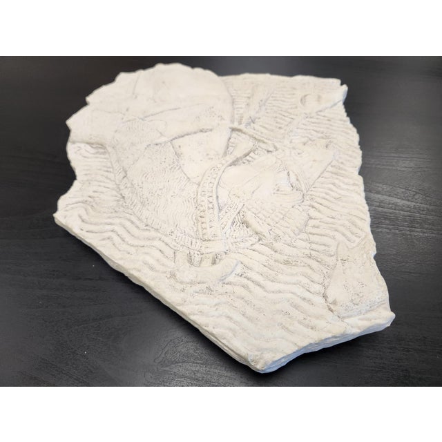 Metropolitan 1990s "The Met" Cast Stone Copy of Cavalryman Fording a Stream For Sale - Image 4 of 7