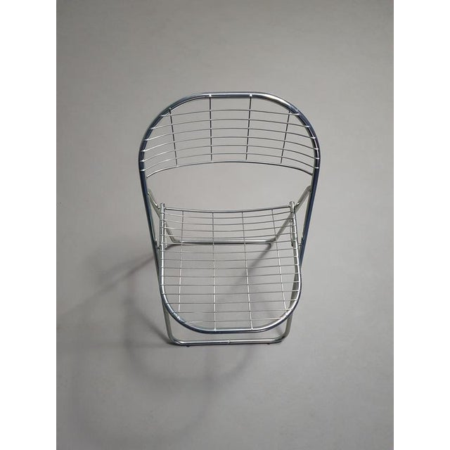 Metal Åland Folding Chairs by Niels Gammelgaard for Ikea, 1970s, Set of 2 For Sale - Image 6 of 14
