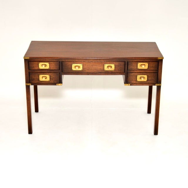 Military Campaign Desk, 1930s For Sale - Image 3 of 12