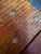 Brown Vintage 1940s World War 2 Liberty Ship Hatch Cover Coffee Table W/ Custom Built Trestle Base For Sale - Image 8 of 8