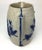 Antique Whites of Utica Stoneware Figural Pitcher or Jug with Blue Decoration. This piece is generally referred to as the...
