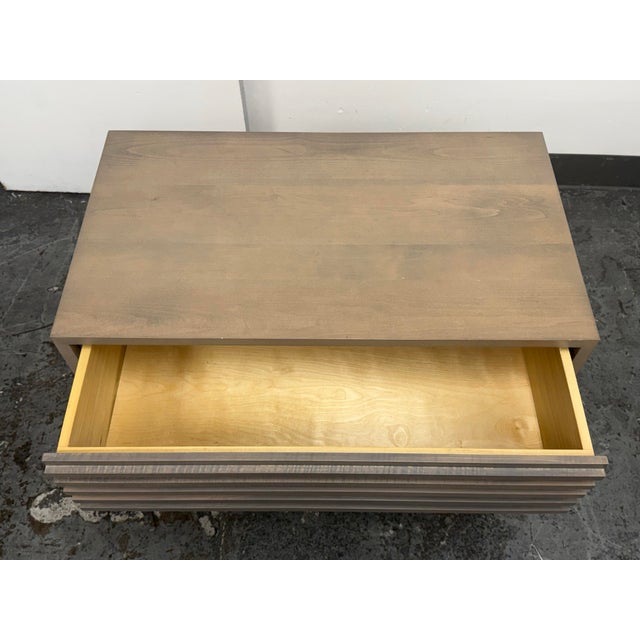Gray Room & Board Coles Chest of Drawer, Shell Satin Maple For Sale - Image 8 of 12