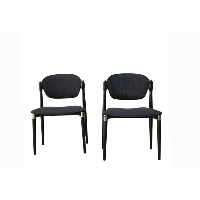 Mid-Century Modern S83 Chairs by Eugenio Gerli for Tecno, Italy, 1960s, Set of 2 For Sale - Image 3 of 9