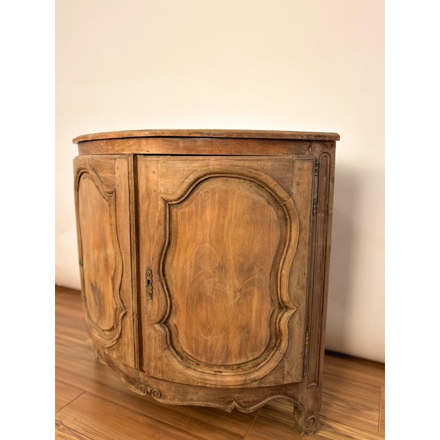 Brown Late 19th Century Louis Encoignure Corner Cabinet For Sale - Image 8 of 9