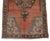 Ruby Red Distressed Area Rug Hand Knotted Muted Color Oushak Medallion Rug - 3'6'' X 6'8'' For Sale - Image 8 of 14