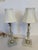1940s Hollywood Regency/Art Deco Marble Base Boudoir Lamps - a Pair For Sale - Image 4 of 5