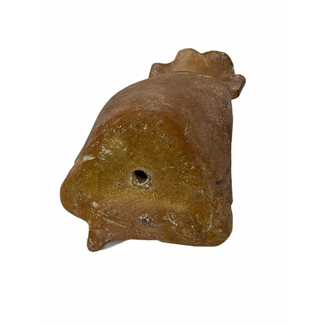 Early 20th Century Pre-Colombian Style Clay Pottery Figure For Sale - Image 11 of 12