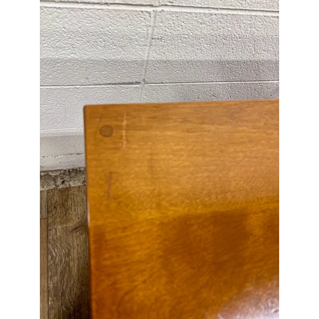 Vintage Ethan Allen Baumritter Heirloom Nutmeg Maple Console Sideboard Credenza For Sale - Image 13 of 13