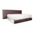 La Donna Bed in Silver Fabric with Cashmere Mattress from Cocoon For Sale - Image 12 of 12