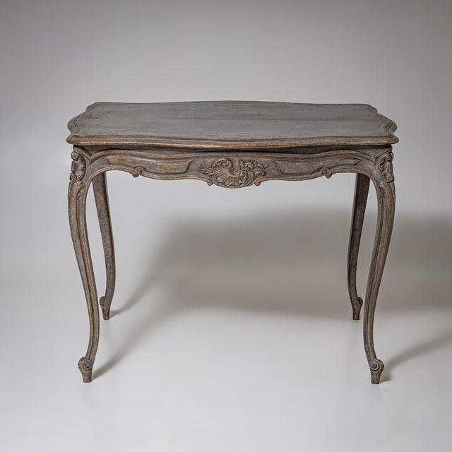 Wood Rococo Style Side Table, 1900s For Sale - Image 7 of 7