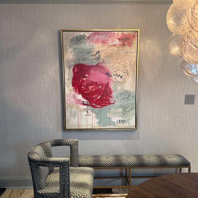 Linwood Painting, Taciturn by Linwood For Sale In Greensboro - Image 6 of 6