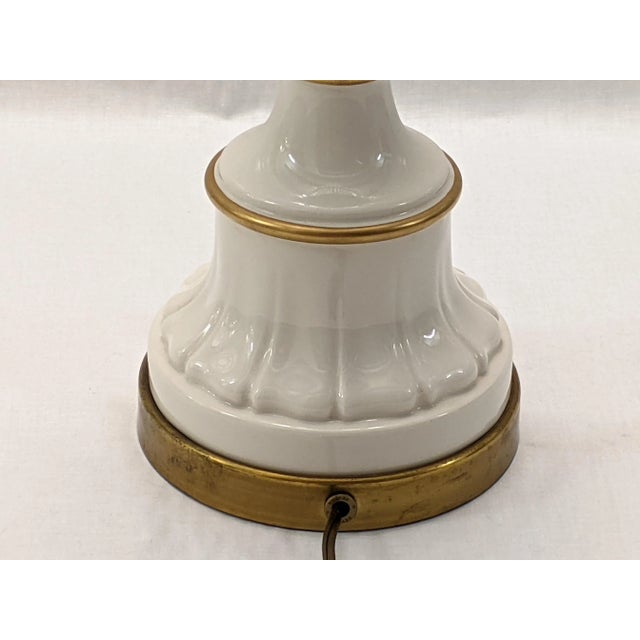 Metal Vintage Paul Hanson Hollywood Regency Table Lamp For Sale - Image 7 of 11