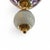 Chandelier with Violet Shades, 1950s For Sale - Image 6 of 7
